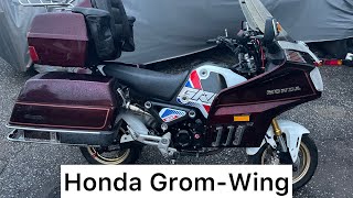 The Honda Grom Goes Goldwing A.K.A. The Grom-Wing Motorcycle