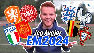 Jeg Avgjør EM2024!🤩⚽️🏆