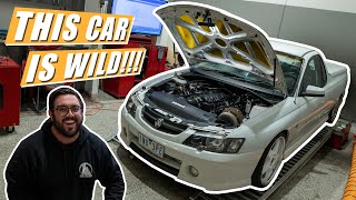 BUILDING A LS1 TURBO VY UTE!! - Part 13 - Dramas On The Dyno