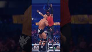 WWE2K23🏈”Super Bowl” Showdown “The Rock’s” Suplex destroys “Patrick Mahomes” Ladder Match #chiefs🏈