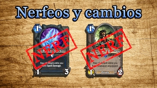 Nerfeo pirata y cambios en rango | Hearthstone Español