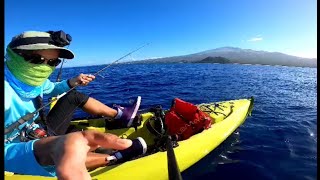 KAYAK FISHING with JOHN (PINOYAK ANGLER) | HOBIE OASIS TANDEM | HAWAII FISHING