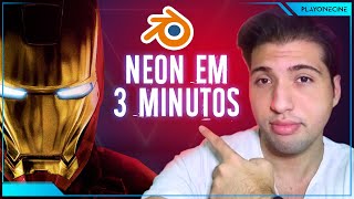 Criando neon em apenas 2 botões