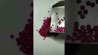 FACETED natural Ruby gemstone for jewelry making #shorts #jewelry #jewellery #usa #youtubeshorts