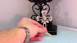 4 Inch Pewter Standing Communion Cross.MP4