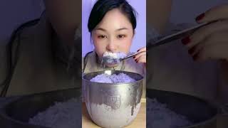 Ice ASMR frozen freezer eating #icebites #asmreating #iceasmr