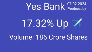 Yes Bank Share Volume Crossed 100 Crores 🚀 Yes Bank Share Target ₹40/- 🚀Yes Bank Share Latest News