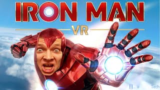 Я ЖЕЛЕЗНЫЙ ЧЕЛОВЕК! Лучшая Игра для VR I Играем за Тони Старка в IRON MAN PSVR