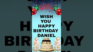 HAPPY BIRTHDAY WISHES DANIEL ASMR  #birthday #asmr