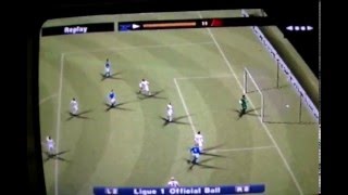 PES PS2 Goal test