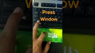 how to open window key for windows 10/11#youtubeshorts #viralshort #keyboardshortcuts