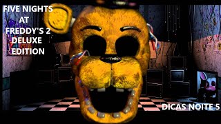 Como passar a noite 5 de Five Nights at Freddy's 2 Deluxe Edition