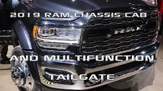 2019 Ram Chassis Cab introduction and Ram 1500 Multifunction tailgate: Chicago Autoshow