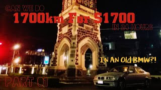 Can We Do 1700km For $1700? | BMW E36 | Road Trip | New Zealand