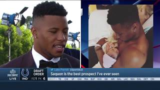 Saquon Barkley on having daughter born during draft week | 2018 NFL Draft