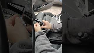 (part 2/3)How to install crystal gear shift knob on BMW F10 F20 F30 X3 F25 X4 F26