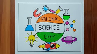 National Science Day Drawing / National Science Day Poster Drawing / Science Day Drawing / Drawing