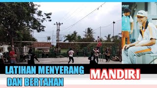 latihan MENYERANG dan BERTAHAN MANDIRI kota metro