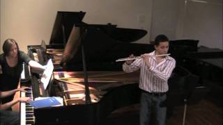 Poulenc Sonata 2 - Anthony Trionfo, Flute