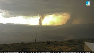 Hog Fire Creates Thunderstorm! 7/21/2020