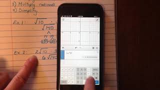 Notes Video for Multiplying Radicals