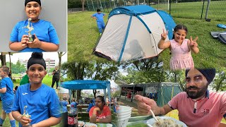 Festival in football Academy  te camping di tiyaari ...italy vlog punjabi 🇮🇹🇮🇳