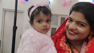 Twins Bhai Bahen ka 1st Birthday Celebration 🥳🎉|| Pratishtha vlogs