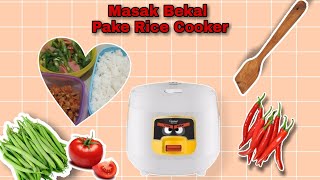 MASAK BEKAL KERJA DI RICE COOKER||EFEK GAS ABIS