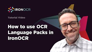 How to use OCR Language Packs in IronOCR