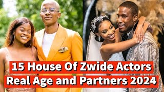 15 House of Zwide Actors and their real  Age and Partners 2024