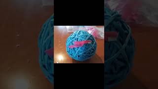 Making MrBeast a rubber band ball