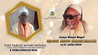 En Direct de Touba: Waajal Magal Serigne Abdou Khadre Keur Famille Moukhmoukh le 01Juillet2024