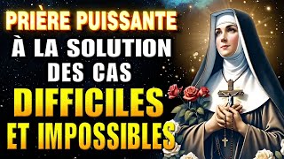 💖PRIÈRE PUISSANTE SAINTE RITA 🙏POUR DÉBLOQUER UNE SITUATION DIFFICILE🙏