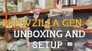 Hyped To Unbox The New BrewZilla Gen 4 35L All Grain Brewing System + Setup, And First Impressions