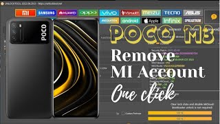 Poco M3 Frp Bypass ,Reset Mi account Unlock Tool