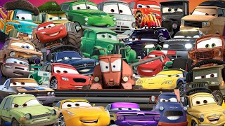 Looking For Disney Pixar Cars 3 Lightning Mcqueen, Hudson Hornet, Jackson Storm, Luigi, Bobby Swift.