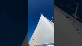 Hallberg-Rassy 69 cruising at 10 kts... So nice to sail! #shorts