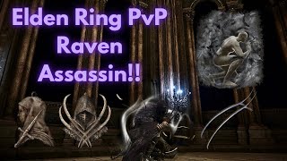 Elden Ring PvP Invasions : Raven Assassin!! (Dex & Stealth Build)