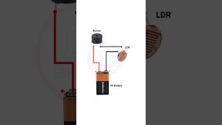 Awesome Diy Lifehack using  Buzzer & LDR project #shorts #pbexperiment