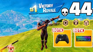 I Won A Game Of Fortnite On Controller And Keyboard And Mouse