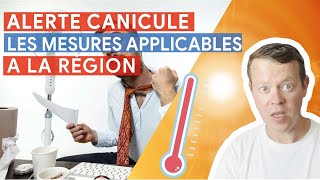 Horaires, pauses, télétravail... Activation des mesures anti-canicule #fonctionnaire #fpt #CRBFC