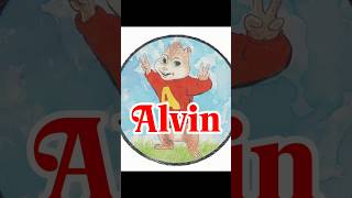 Alvin, from Alvin and the Chimpmunks ⭐️ICON⭐️. #shorts #art #chimpmonks