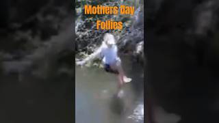 Mom falls in