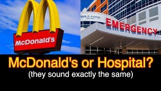 McDonald's or Hospital? (The Game Show Sweeping The Nation!)