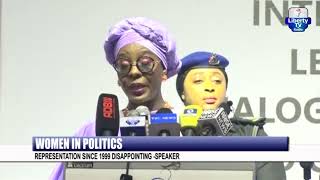 Women in Politics: Representation Since 1999 Disappointing - Speaker