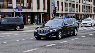 BMW 7 of Polish State Protection Service code 3. BMW 7 SOP-u alarmowo