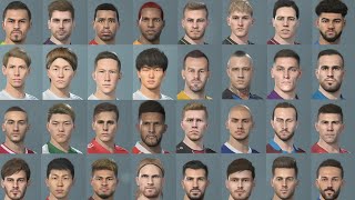 PES 2019| ALL 71 NEW FACES IN DATA PACK 5.0