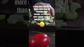 "The Truth About Celery: Zero Calories Exposed!"  #shorts