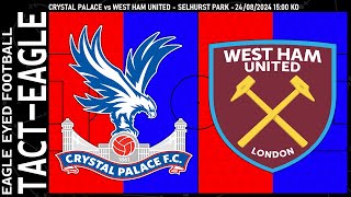 TACT-EAGLE | Crystal Palace Vs West Ham United (H) | 2024/25 Season