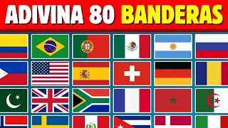 🚩🌍Adivina las Banderas de los Países Más Populares del Mundo💡 Quiz Trivia País